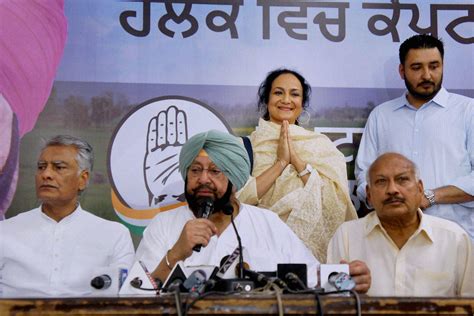 Congress President Should Be Elected By Consensus Amarinder Times Of Oman