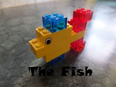 Picture Of The Fish Lego Fish Lego Animals Wild Lion Lego Projects