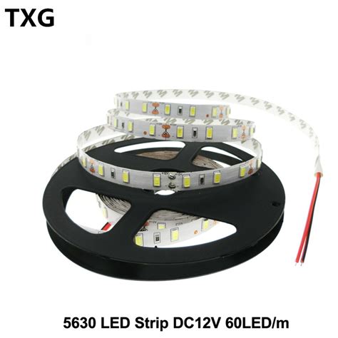 High Quality Dc12v 5630 Led Strip Light 5mroll 300led 5730 Flexible