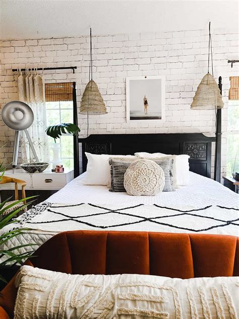 How I Gave Our Master Bedroom An Industrial Boho Refresh In 24 Hours