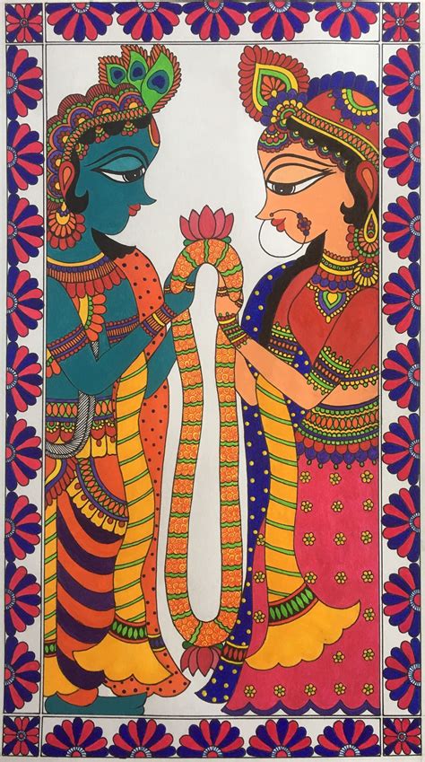 Wedding Invitation Designs On Behance Indian Folk Art