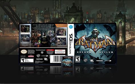 Batman Arkham Asylum Nintendo Ds Box Art Cover By Stevencho
