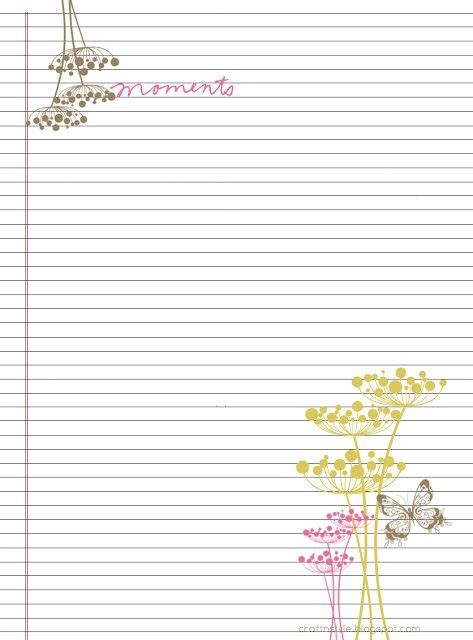 Stationary Ideas Writing Paper Printable Stationery Note Paper