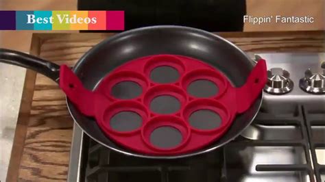 Silicone Non Stick Flipper Pancake Pan Perfect Breakfast Maker Egg