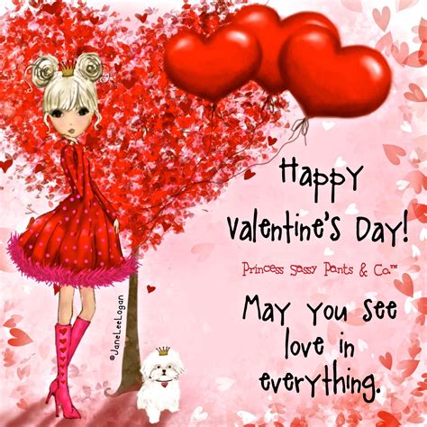Happy Valentines Day Princess Sassy Pants Valentines Valentinesday