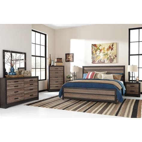 Define your living room style with the classic comfort of this living room set from benchcraft. B325-57 Ashley Furniture Queen Panel Bed