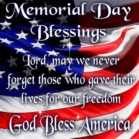 Memorial Day Blessings God Bless America Pictures Photos And Images