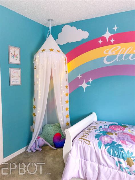 Epbot Our Rainbow Unicorn Bedroom Makeover