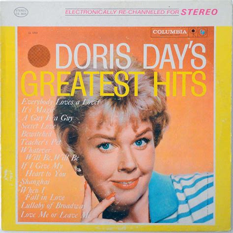 Doris Day Doris Days Greatest Hits 1962 Vinyl Discogs