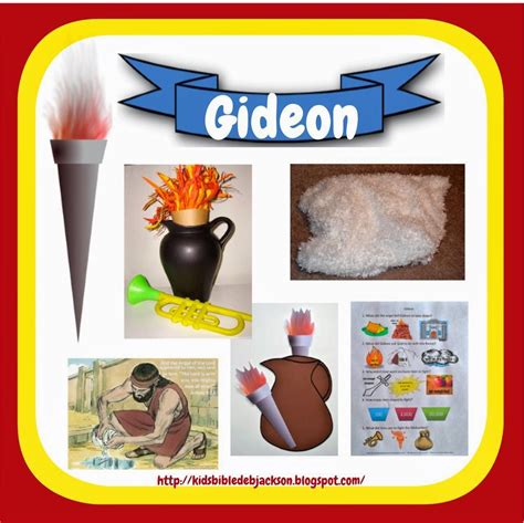 Gideon Bible Crafts For Kids Sunday School Kids Bible Lessons For Kids