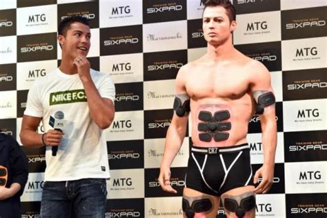 Photos Cristiano Ronaldo Meets Near Nude Clone In Tokyo