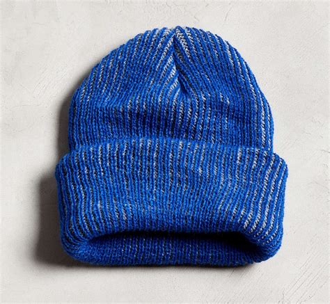 Uo Blue Beanie Urban Outfitters