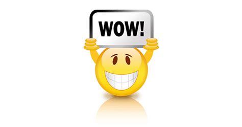 Wow Smiley | Symbols & Emoticons