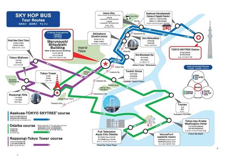 Map Of Tokyo Bus Tour Hop On Hop Off Bus Tours And Big Bus Of Tokyo