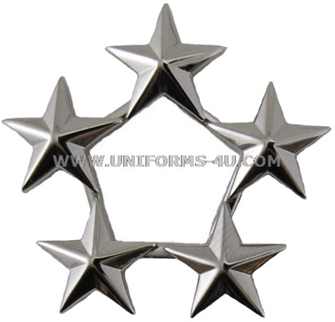 General Of The Army Air Force Or Fleet Admiral Star Cap Rank Insignia