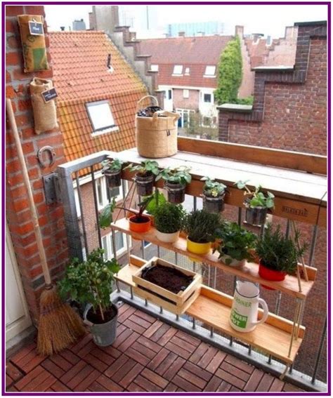 29 Balcony Garden Design Ideas ⋆ Small Balcony Design