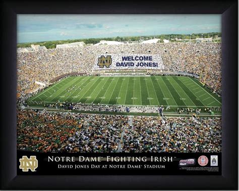 Footballstadion in den vereinigten staaten (de); Notre Dame Stadium Sign Your Day at Notre Dame Stadium ...