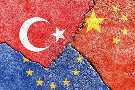 Illustration Indicating The Political Conflict Between Turkey Eu China
