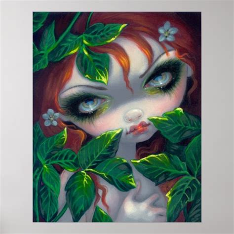 Poison Ivy Fairy Poisonous Beauties 4 Art Print Zazzle