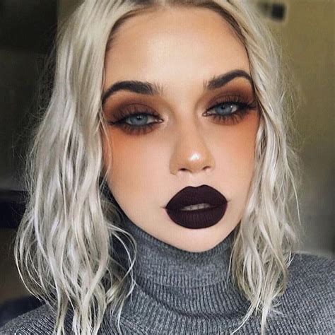 48 Grunge Makeup Ideas You Want To Display In 2020 Bold Makeup Looks Fall Makeup Looks Cute