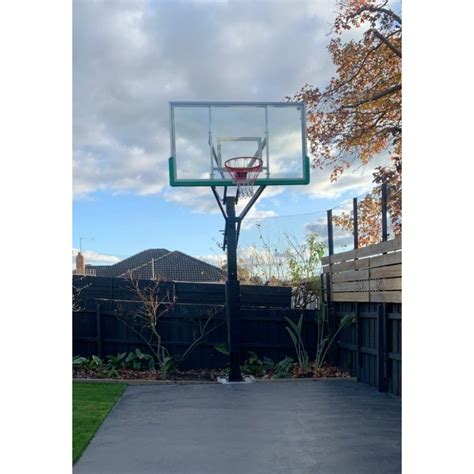 72 Inch Professional In Ground Basketball System With Hoop Tempered
