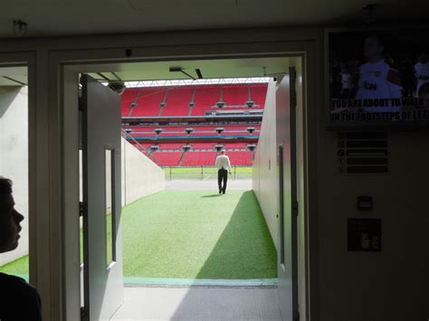 Players Tunnel Wembley © Paul Gillett Geograph Britain And Ireland