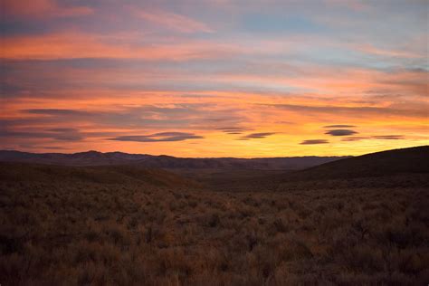 High Desert Autumn Sunset Photograph By Riley Bradford Fine Art America
