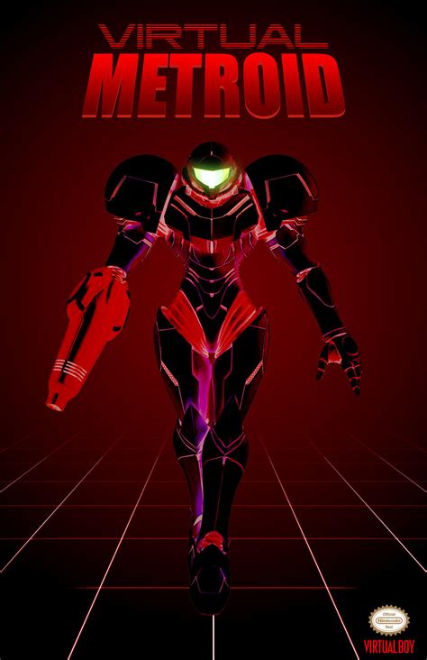 Metroid Poster For Virtual Boy By Izyze On Deviantart