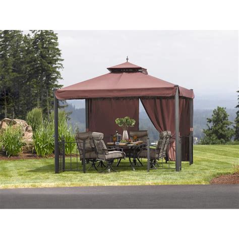 Replacement Canopy Set For L Gz262pst 1a 10x12 Harvest Sky Gazebo