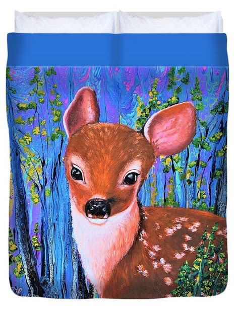 Baby Deer Duvet Cover For Sale By Tanya Harr In 2020
