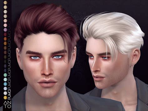 Sims 4 Alpha Hair Male
