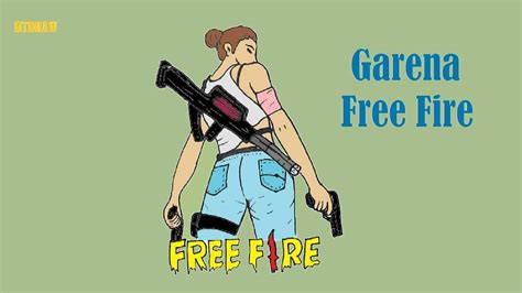 Garena Free Fire Drawing Easy