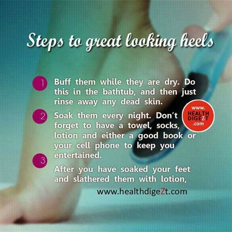 tips for care of heels hand and foot care dead skin natural skin care