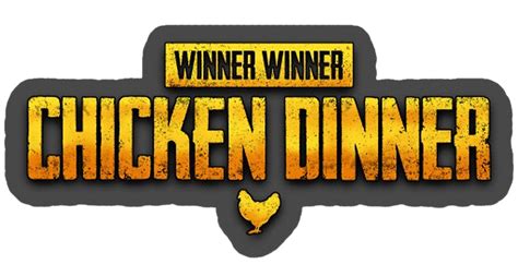 PUBG Winner Winner Chicken Dinner PNG Picture PNG Arts