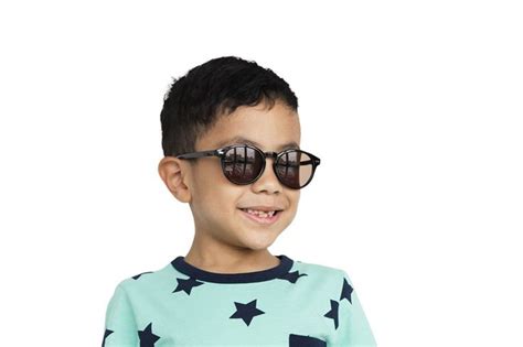 Little Boy Wear Sunglasses Png Containing Png Studio And Copy Space