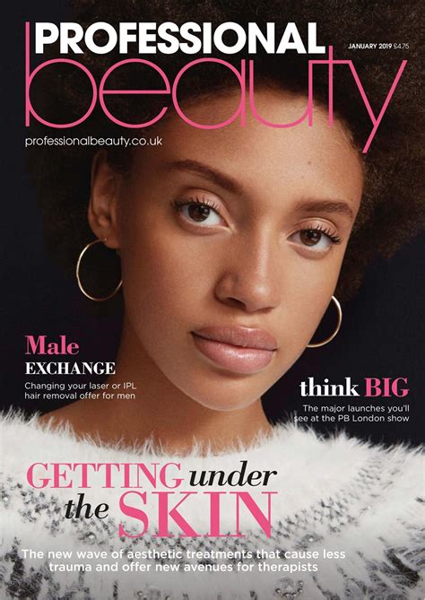 Professional Beauty Magazine PB January Back Issue