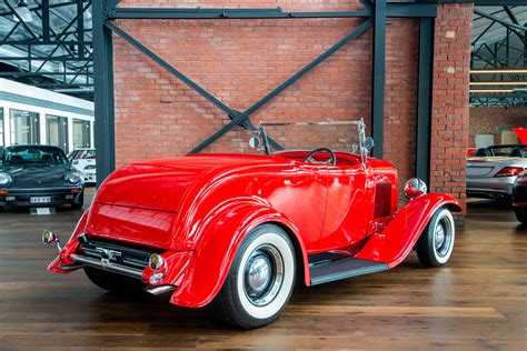 Ford Roadster Red 4 Richmonds Classic And Prestige Cars Storage