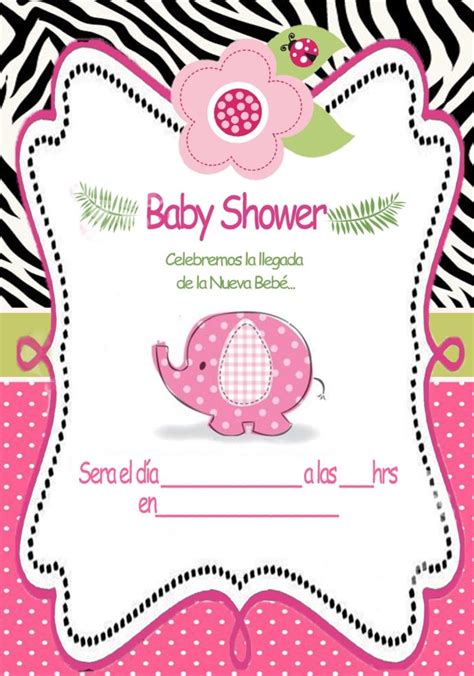 Simplemente esbozar el nombre del futuro niño o niña, la dirección del evento y el horario. Baby Shower Invitaciones para imprimir | Bebeazul.top