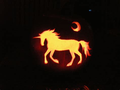 5 out of 5 stars. Unicorn Pumpkin - lit by akuinnen24 on DeviantArt