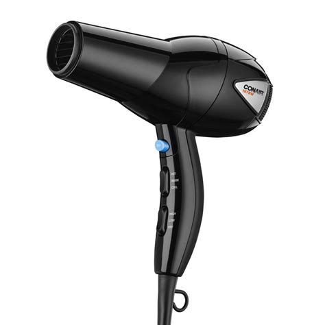 Before finding this tool, doing a blow out on my hair was a total nightmare, the denman brush in one hand and the blow dryer in the next made me pray for. Conair 575WH Black Ionic Hair Dryer - 1875W