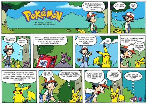 pokemon the comic strip comics 4 6 97 sunday historietas tiras cómica pokemon go