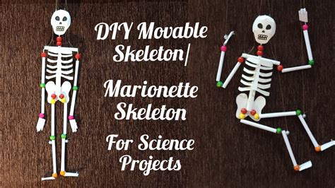 How To Make Movable Skeleton Model Diy Marionette Skeletoneasy Way To