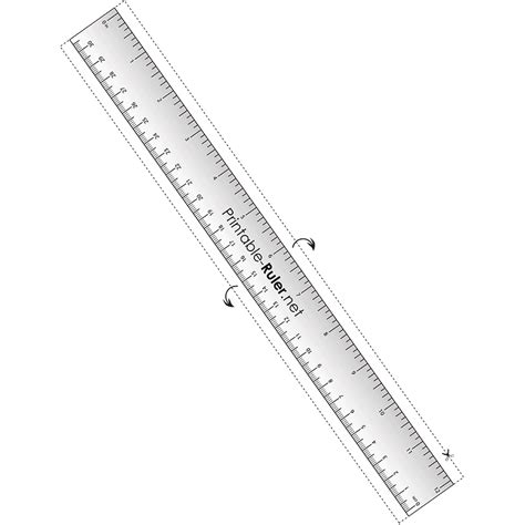 Printable Scale Ruler