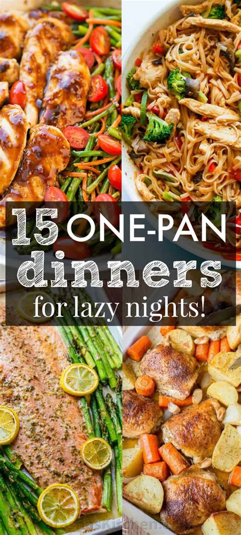 15 One Pan Recipes To Get You Excited For Dinner NatashasKitchen Com