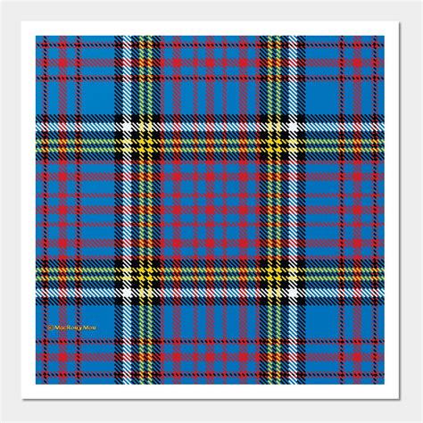 Anderson Clan Tartan Wall And Art Print Anderson Clan In 2022