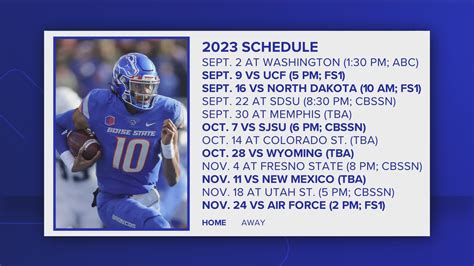 2024 Boise State Football Schedule - Kipp Seline width=