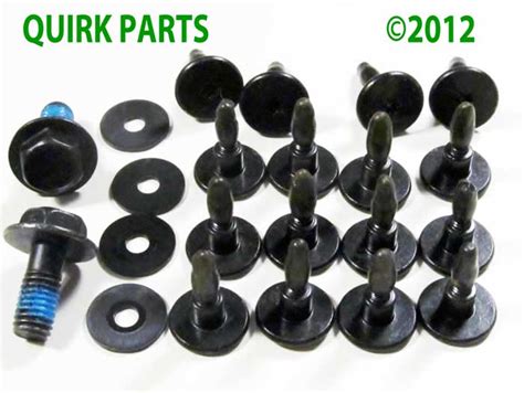 Pa0326 bed liner mounting screws qty 18. Ford bedliner tailgate screws