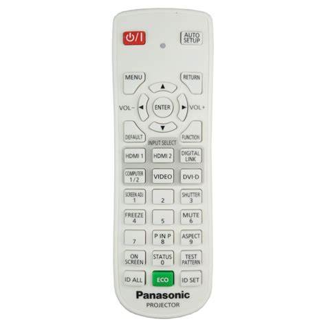 Genuine Panasonic Pt Rz570bej Projector Remote Control Ebay