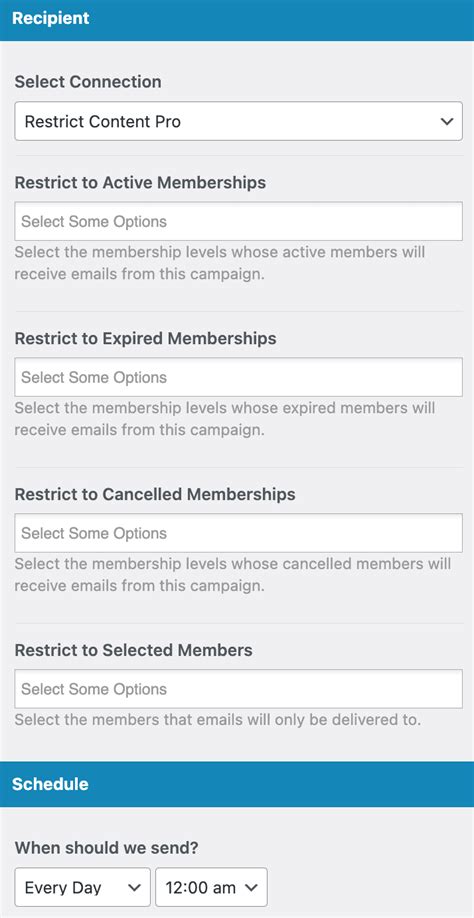 How To Send Emails To Restrict Content Pro Members In Wordpress