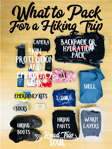 What To Pack For A Hiking Trip Including Free Printable Packing List